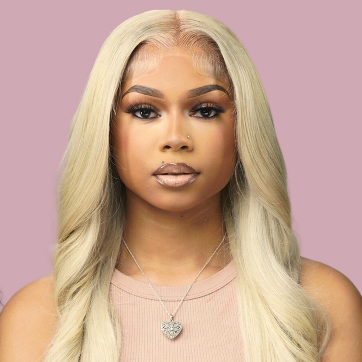 HD 613 13X6 Lace Frontal Blonde Wig 200 Density